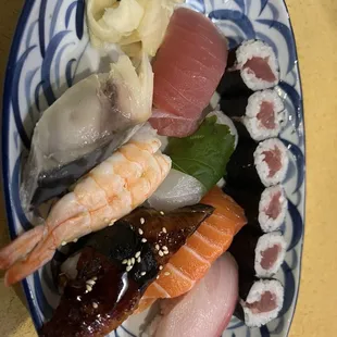 sushi and sashimi, sushi, sashimi, food