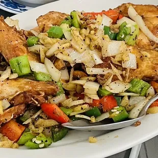 Salt and Pepper Prawns