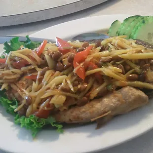 Ginger Salted Fish