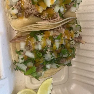 Carnitas tacos