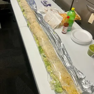 6ft burrito xmas party potuck