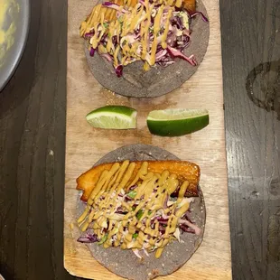 TACOS DE BARRIGA DE CERDO