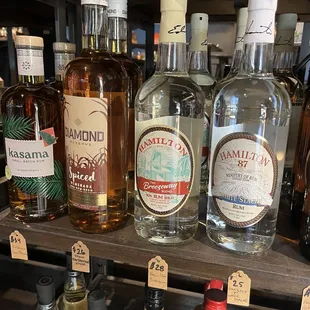Excellent rum selection