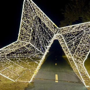 Annual Holiday Lights display; December 2022