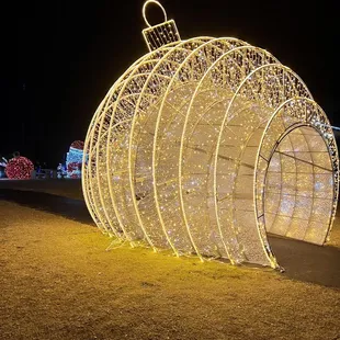 Annual Holiday Lights display; December 2022