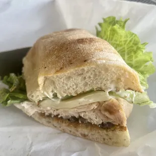 Chicken Portabello Sandwich