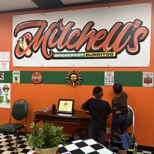 Inside Mitchell's Breakfast Burritos