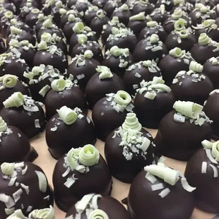 Mint truffles