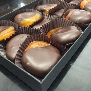 Hand Dipped Apricots