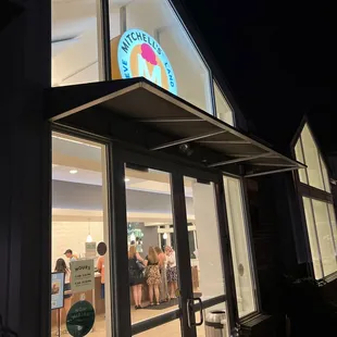 customers entering the store