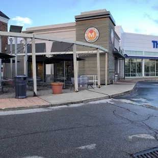 the outside of the store