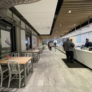 Interior ordering and seating