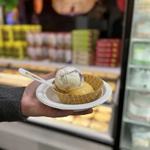 Blueberry Cheesecake and Tropical Four