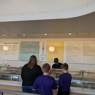 customers waiting for their order