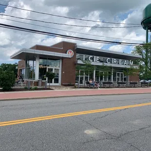 the front of the store