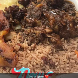 Oxtails Dinner
