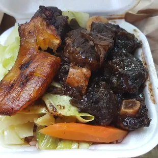 Small oxtail meal.