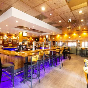 the interior of the restaurant