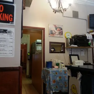 Clean working interior