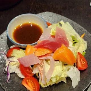Mixed Sashimi Salad w/ Yuzu Dressing