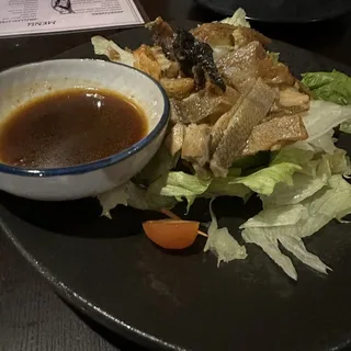 Salmon Skin Salad