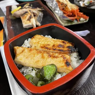 Salmon Belly Bento
