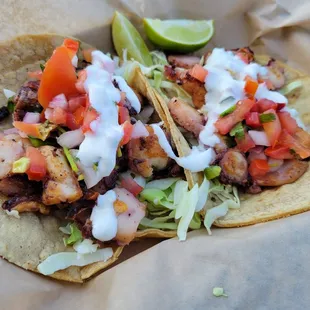 Octopus Tacos