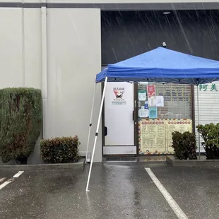 Entrance to the store