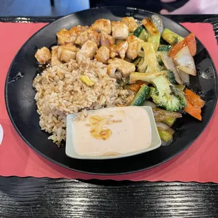 Hibachi Chicken Lunch Special