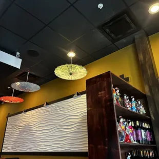 the interior of a restaurant