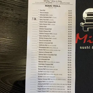 Happy Hour prices