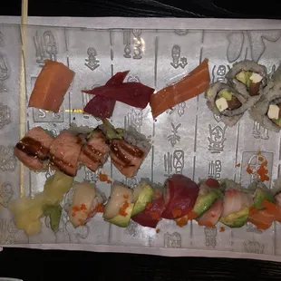 sashimi, food, sushi, sushi and sashimi
