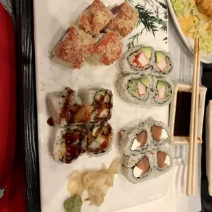 sushi and sashimi, sashimi, food, sushi