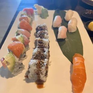 food, sushi, sushi and sashimi, sashimi