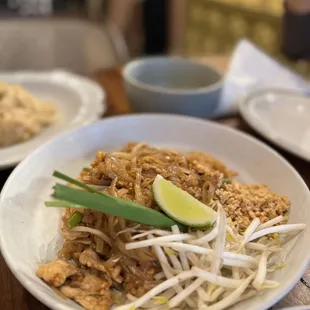 Pad Thai with Chicken ($17)