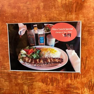 $5.99 lunch special !!!!