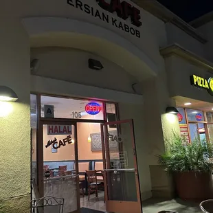 Front entrance