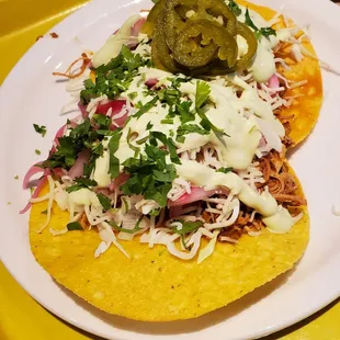 Chicken Tostada