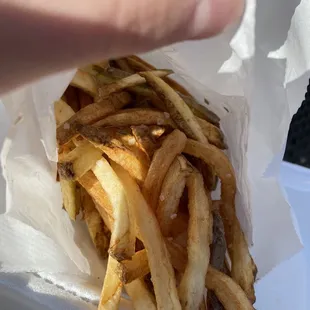 Hand Cut Seasoned Fries