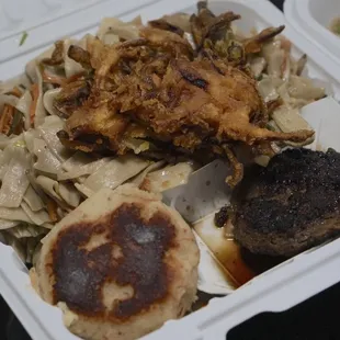 Ohh-wee (Chow Fun &amp; Hash &amp; Teri hamburger patty) *10/12/22