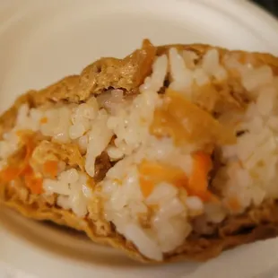 @Mitsuba Delicatessen;6/2023.1 of Juiciest Inari Cone Sushi that I grew up eating fr here! Thnx 2my late Dad,who Always treated us Weekends!