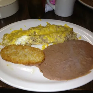 Piccadillo omelette is off the wall!