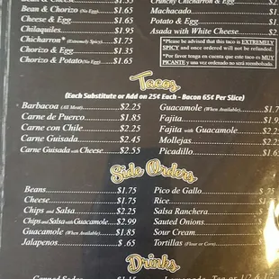 Menu for Mittman&apos;s FineFood