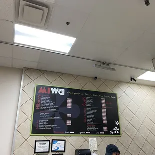 a man sitting at a counter