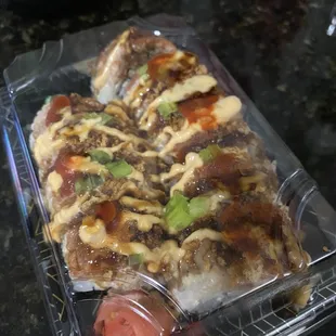 Volcano roll