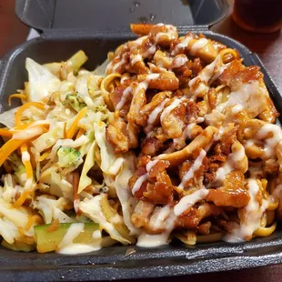 Teriyaki Chicken Hibachi with Vegetables and Noodles