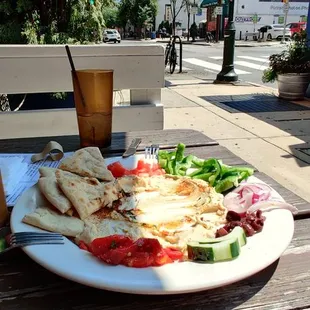 Hummus platter
