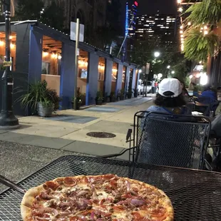 outdoor seating