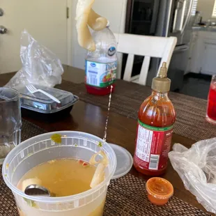 Hair in my 17. Seafood Soup...: