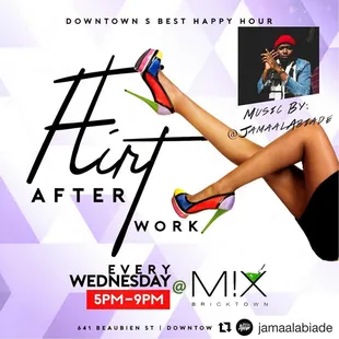 Every Wednesday After Work Affair